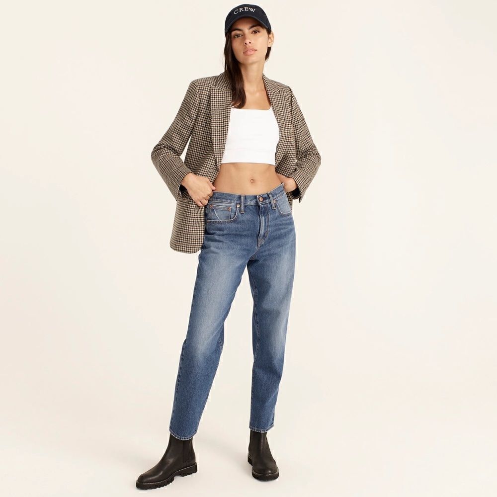 J. Crew Slouchy Girlfriend Jean Medium Wash Size 25